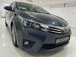 Toyota Corolla Altis 1.6L CVT Elegance LED Keyless Grey 2015