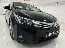 Toyota Corolla Altis 1.6L CVT Elegance LED Keyless 2016 Black