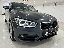 BMW 116D Hatchback LED 2015 Grey Push Start