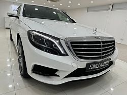 Mercedes Benz S350L Bluetech Diesel R18 LED 2015 White Revcam