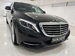 Mercedes Benz S400L R19 LED 2015 Rear Entertainment Brown