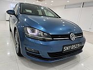 Volkswagen Golf A7 1.4 TSI HID Sunroof 2015 Blue Pushstart
