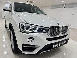 BMW X4 XDRIVE20I 4WD LED NAV 2015 Sunroof White