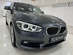 BMW 116D Hatchback LED 2015 Grey Push Start