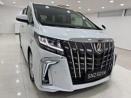 Toyota Alphard 2.5 S-A Sunroof  2015 White Roof DVD