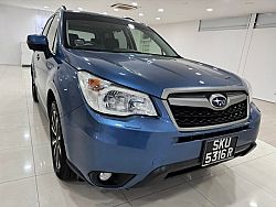 Subaru Forester 2.0I-L CVT 4WD Sunroof 2015 Blue Rear Screen Android Player