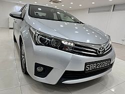Toyota Corolla Altis 1.6L CVT Elegance LED Keyless 2015 Silver