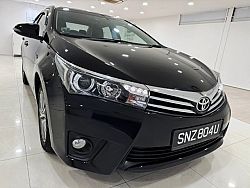 Toyota Corolla Altis 1.6L CVT Elegance LED Keyless 2016 Black