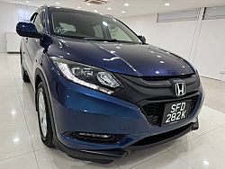 Honda Vezel 1.5X CVT 2015 Push Start Revcam Blue