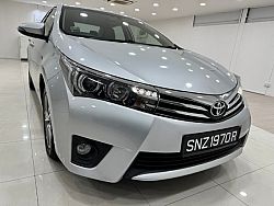 Toyota Corolla Altis 1.6L CVT Elegance LED Keyless 2015 Silver