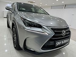 Lexus NX200T Luxury Sunroof 2015 Silver Revcam LED