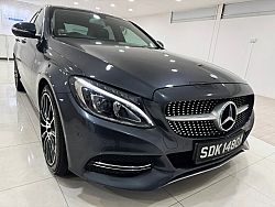 Mercedes Benz C180 Avantgarde R17 LED 2015 Grey
