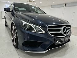 Mercedes Benz E200 Sedan Edition E R18 LED 2016 Blue Sunroof