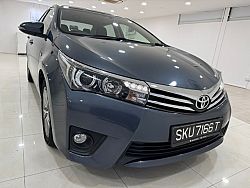 Toyota Corolla Altis 1.6L CVT Elegance LED Keyless 2015 Grey