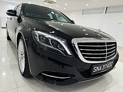 Mercedes Benz S400L R19 LED 2016 Rear Entertainment Black