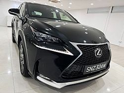 Lexus NX200T F Sports 2015 Black Revcam PushStart