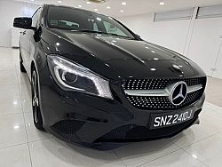 Mercedes Benz CLA180 R18 BI 2016 Black