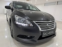 Nissan Sylphy 1.6 CVT 2015 Grey Revcam