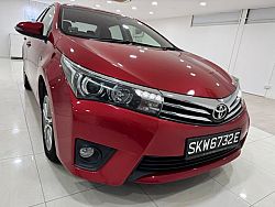 Toyota Corolla Altis 1.6L CVT Elegance LED Keyless 2015 Red