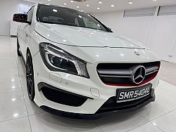 Mercedes Benz CLA180 R18 AMGLINE 2015 White