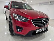 Mazda CX-5 SkyActive-G 2.0 LED 2015 Red Rear Entertainment