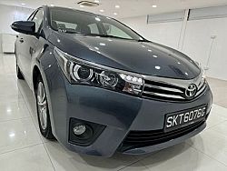 Toyota Corolla Altis 1.6L CVT Elegance LED Keyless Grey 2015 
