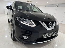 Nissan X-TRAIL 2.0 CVT 4WD Sunroof 2015 Black 7Seater Rear Entertainment