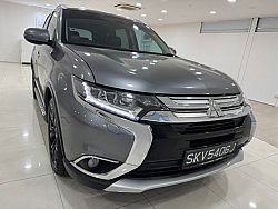 Mitsubishi Outlander 2.4 CVT 4WD Sunroof Facelift 2015 Grey