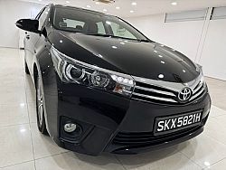 Toyota Corolla Altis 1.6L CVT Elegance LED Keyless 2015 Black