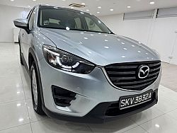 Mazda CX-5 SkyActive-G 2.0 LED SP6EAT 2015 Silver Rear Entertainment 