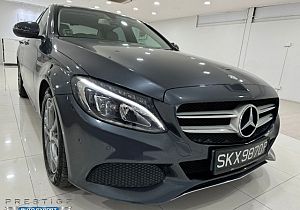 Mercedes Benz C180 Avantgarde R17 LED 2016 Grey