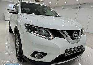 Nissan X-Trail 2.0 CVT Sunroof 4WD 2015 White Rear Entertainment Android