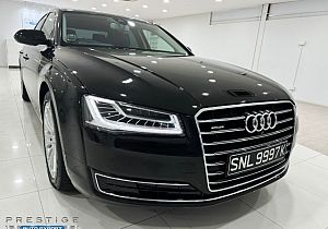 Audi A8L 3.0 TFSI Quattro 2015 Sunroof Black