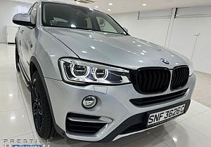 BMW X4 Xdrive20I 4WD LED Sunroof NAV 2015 Silver