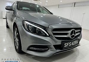 Mercedes Benz C180 Avantgarde R17 LED 2015 Silver