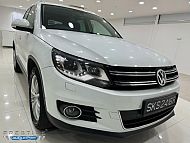 Volkswagen Tiguan 1.4 TSI AT Sunroof 2015 White Android Player