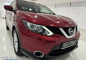 Nissan Qashqai 1.2 DIG-T CVT 2015 Red Rear Entertainment Android