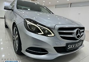 Mercedes Benz E200 Sedan R18 LED 2015 Silver Keyless