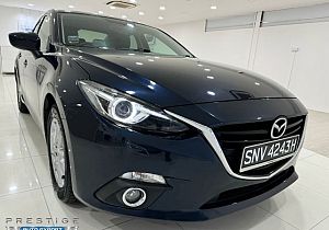 Mazda 3 Sedan 1.5 SP Deluxe Nav Blue 2015 Sunroof