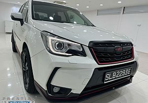 Subaru Forester 2.0XT Turbo 4WD 2016 White Sunroof Rear Entertainment 