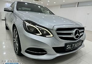 Mercedes Benz E200 Sedan R18 LED 2015  Silver