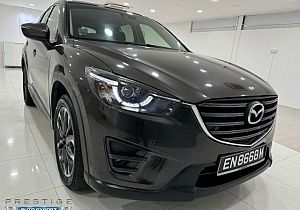Mazda CX-5 Skyactive G 2.5 LED Sunroof 2016 Grey Rear Entertainment