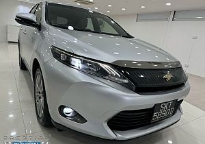 Toyota Harrier Premium 2.0A 2015 Sunroof Android Player Silver