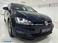 Volkswagen Golf A7 1.4 TSI HID Sunroof 2015 Push Start Blue