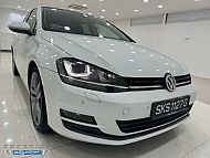 Volkswagen Golf A7 1.4 TSI HID Sunroof 2015 Push Start White