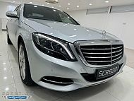 Mercedes Benz S400L R19 LED 2015 Silver Rear Entertainment