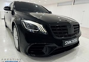 Mercedes Benz S400L R19 LED 2015 Rear Entertainment BodyKit Facelift