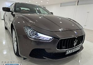 Maserati Ghibli 2015 LED Keyless Brown Sunroof Revcam