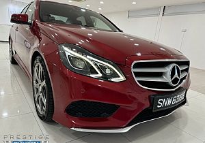 Mercedes Benz E200 Sedan Edition E R18 LED 2016 Red