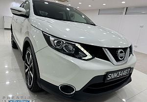 Nissan Qashqai 2.0 CVT Sunroof 2016 White Sunroof Rear Entertainment